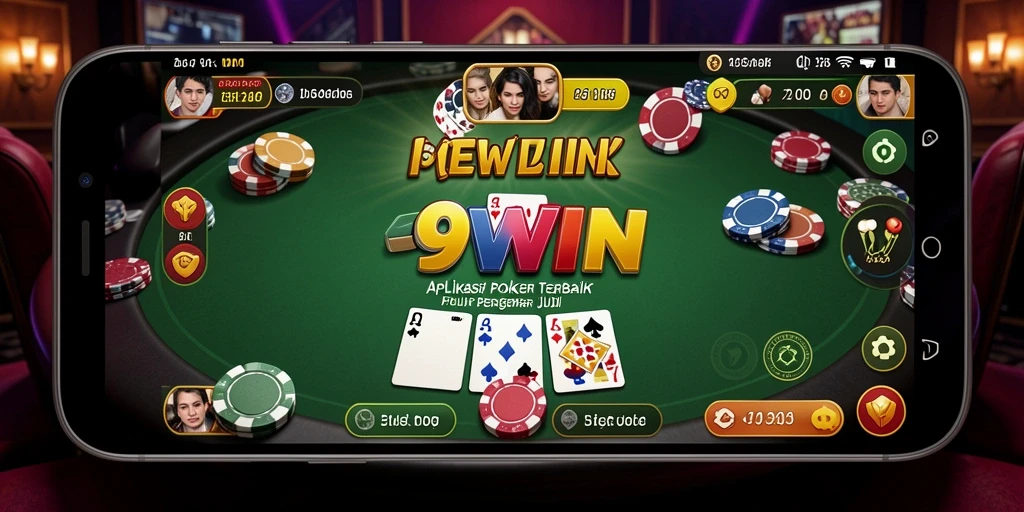Screenshot gameplay Poker yang mendebarkan di 9WIN.