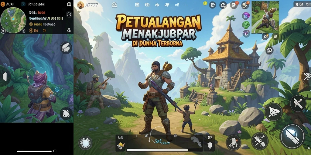 Gameplay A7777 yang menakjubkan di dunia terbuka