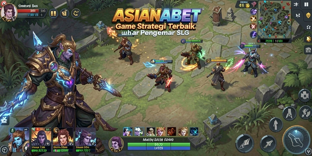 Tampilan gameplay menegangkan dan seru di ASIANABET.