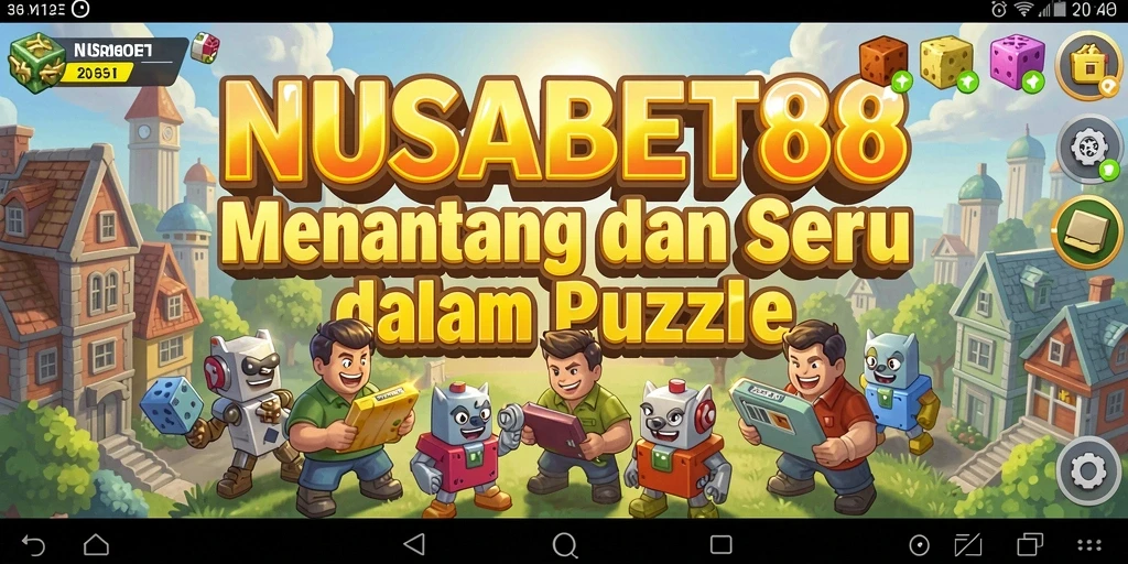 Tampilan gameplay seru NUSABET88 dengan berbagai teka-teki menantang.