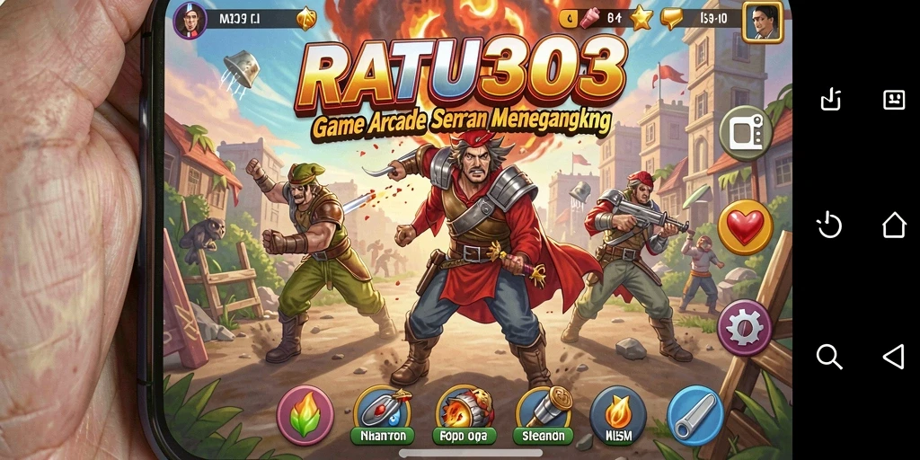 Tampilan gameplay seru dan menantang dari RATU303.